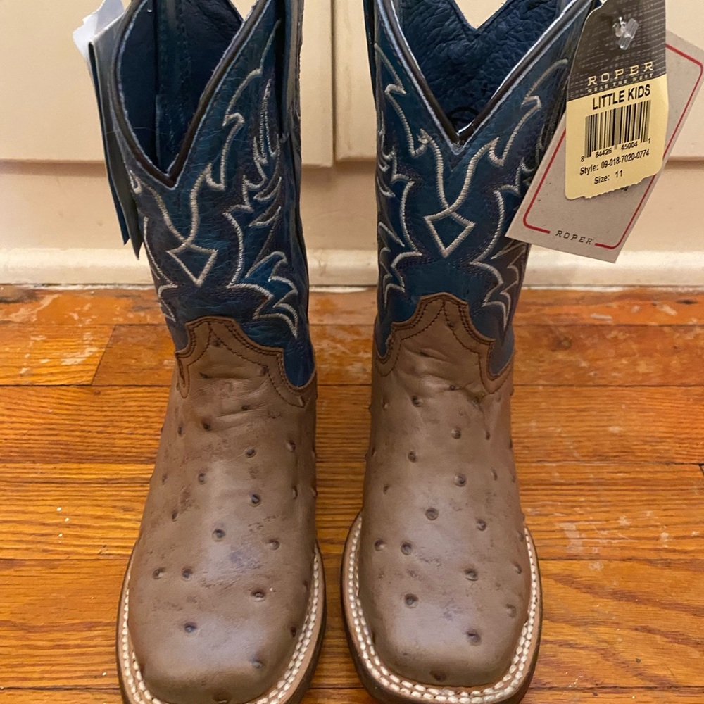 Boys Roper Cowboy Boots (NWT)